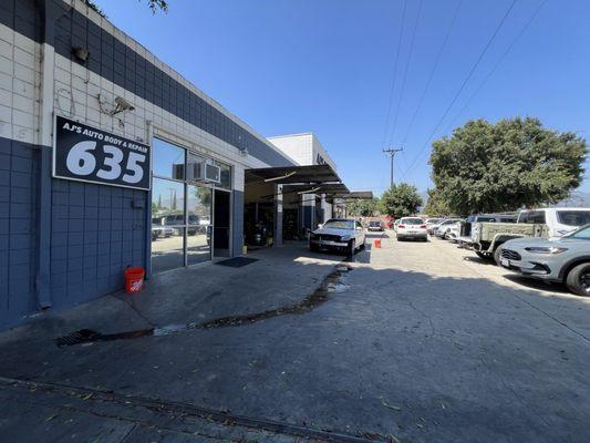 AJ's Auto Body & Repair Shop in Arcadia.