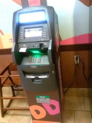 A Subway branded ATM