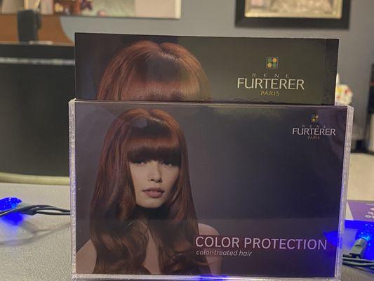 Think about bangs or a next color.  Add Furterer Brand Color Protection to your Appearance Salon experience.