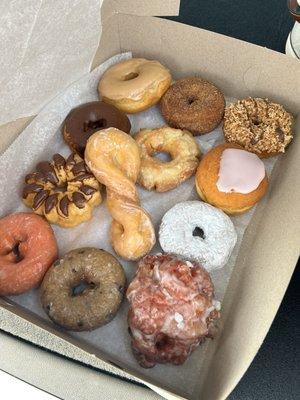 Daily Dozen of doughnuts