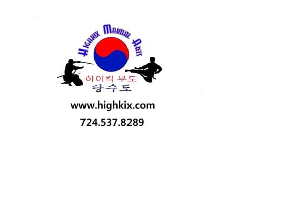 HighKix Martial Arts, teaching individuals of all ages Martial Arts in the Latrobe area.