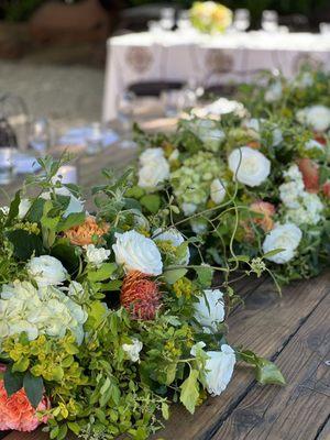 Harvest Table Centerpieces