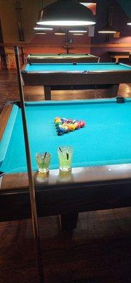 $7 a hour pool, Crown & sprite & Margarita on the rocks.