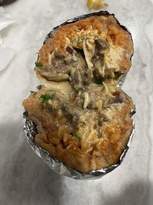 Carne asada burrito