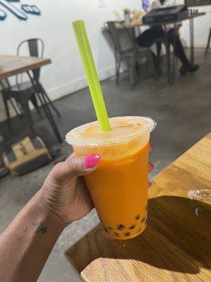 Can never go wrong with their Thai tea!!