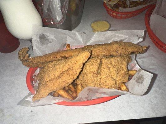 2 2 Item Fried Combo whiting and catfish