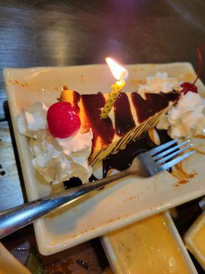 Complimentary Cheesecake