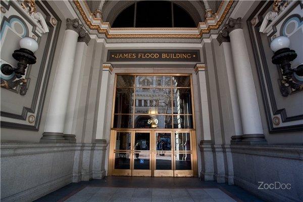 Entrance to the Flood Building