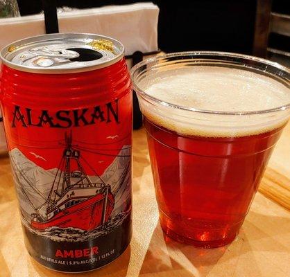 Alaskan Amber. Good beer.