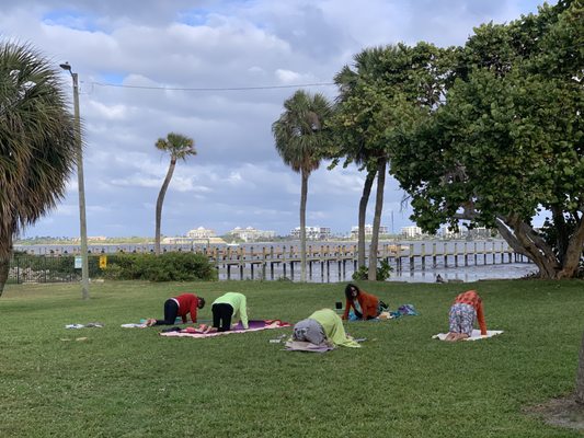 A lovely gentle flow in one of our beautiful Lake Worth Parks!