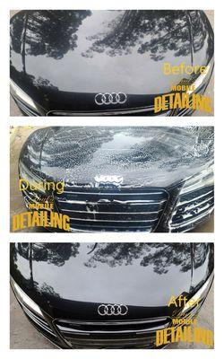 Black Car Specialist: BEFORE & AFTER Paul's Mobile Detailing