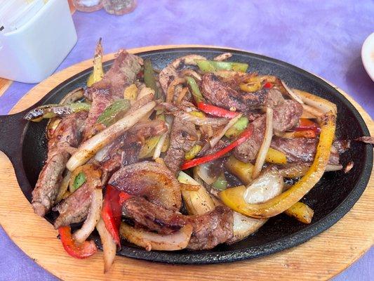 Sizzling Beef Fajitas