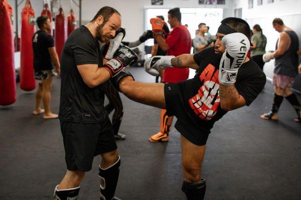 Daily Muay Thai Drills, we come to kick it.