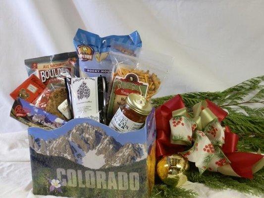 Custom Colorado Proud food edible gift basket (limited availability)