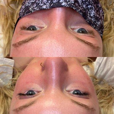 Lash lift and Tint