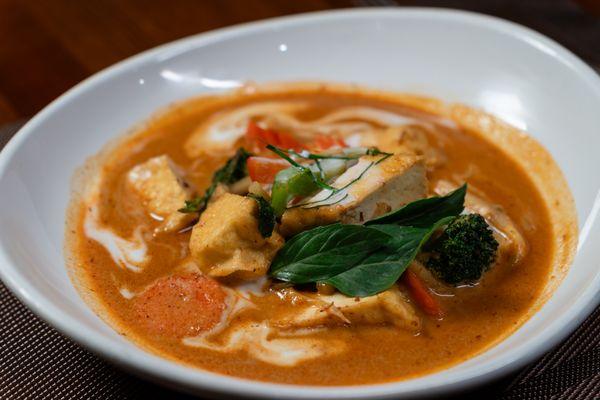 Panang Curry Tofu (Vegan)