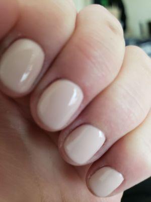 Just a clean natural mani.