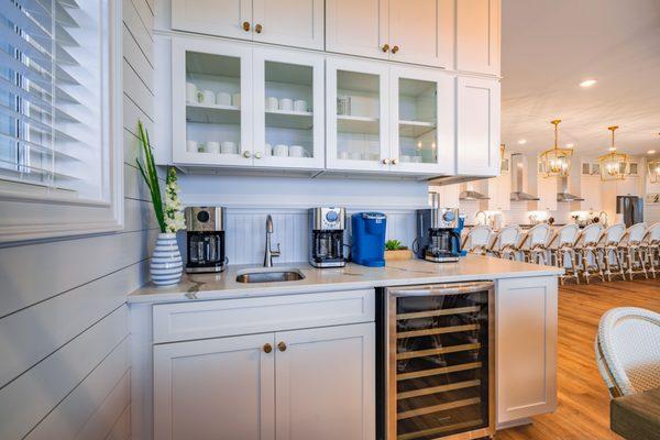 Kitchen Coffee Bar for The Citrus Beach Club in Ocean Isle Beach