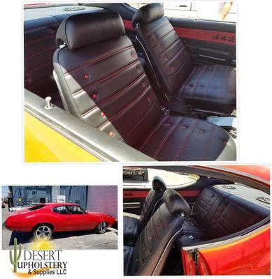 Auto upholstery- seats, doors, headliner and carpet