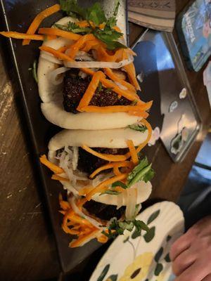 Pork belly Bao - not the best! Buns were dry