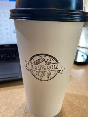 Wrap and roll logo