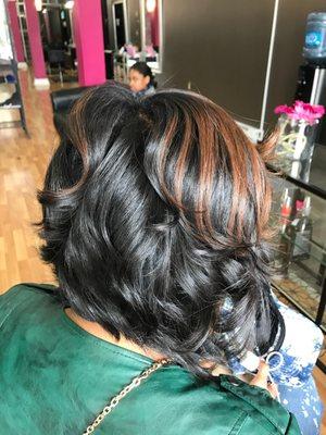 natural hair bob style/cut