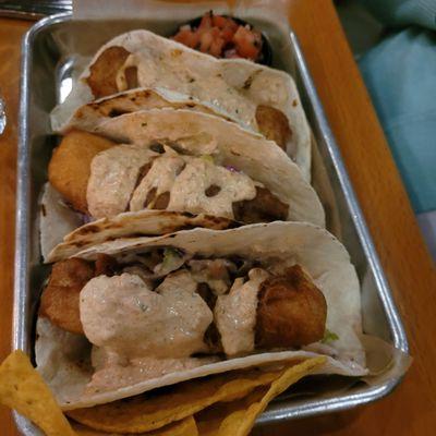 The fish tacos, if I come back I'll probably get em