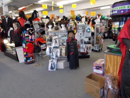 Inside our Costume Shop located in Guilford.