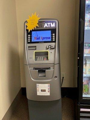 ATM on site.