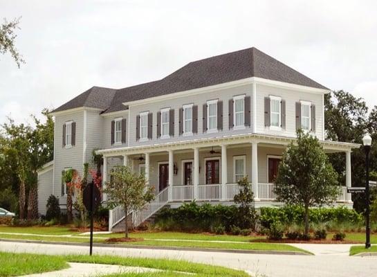 This home has James Hardie Siding giving the house a charming look!