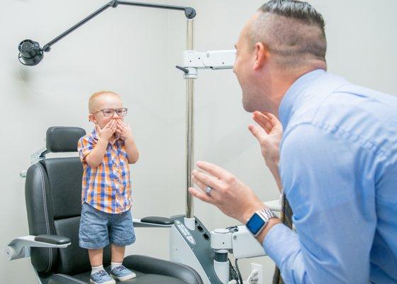 If your child needs vision correction, Bright Eyes has all the glasses sizes you'll ever need.