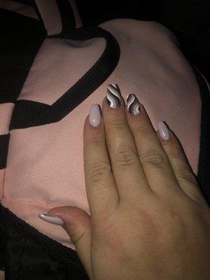 I freaking loved my nails I did this about 2 years ago they were gorgeous and the price I got them for was amazing.