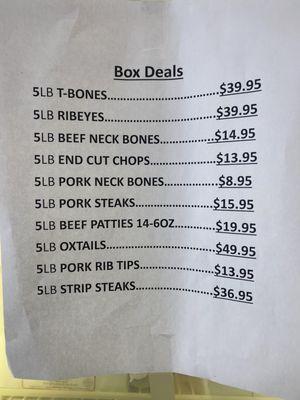 Some pricing