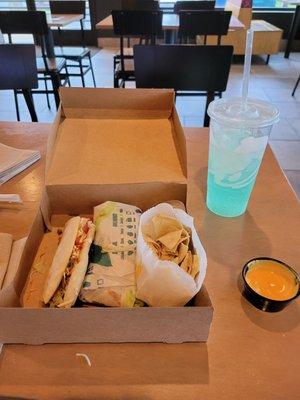 Chalupa box.