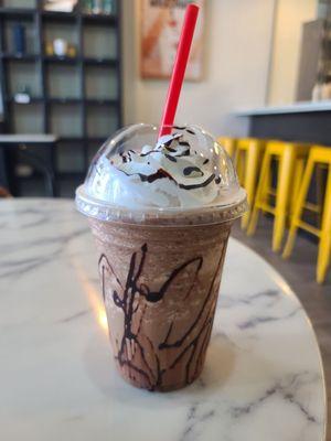 Mocha Java chip frap