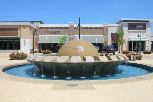 Park Village fountain