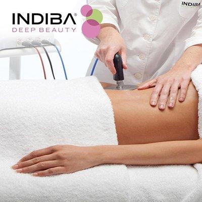 Indiba treatment is a non-invasive skin care therapy that uses radiofrequency energy to stimulate cellular regeneration and rejuvenation.