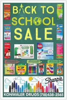 We have all your school supplies at competitive prices!