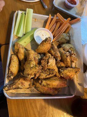 Lemon pepper wings