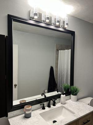 Custom made mirror