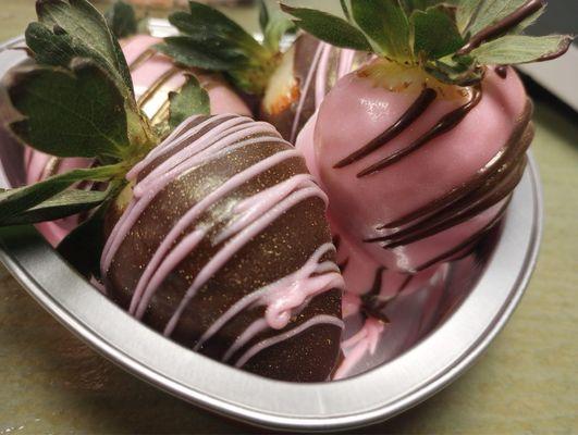 Chocolate covered strawberries