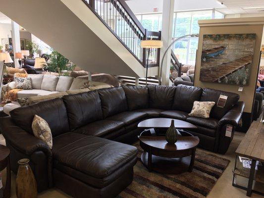 Great selection and variety of furniture options.