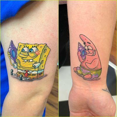 Sponge bob and Patrick