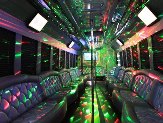 Available in 32 and 42 Passengers Party Bus, NYC, NJ , Philly