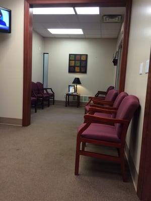 Pretty clean waiting room