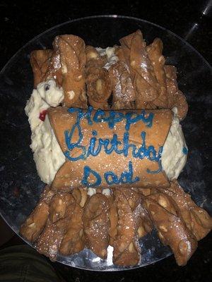 Cannoli "cake"