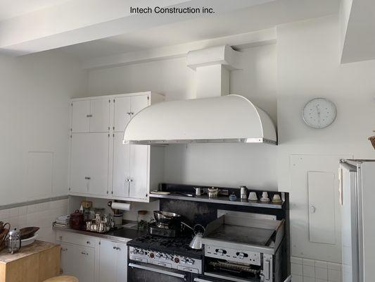 Penthouse Kitchen Painted by Intech's Professional Crew !