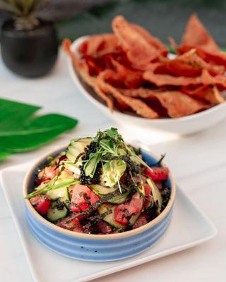 Fresh Tuna Poke Bowl