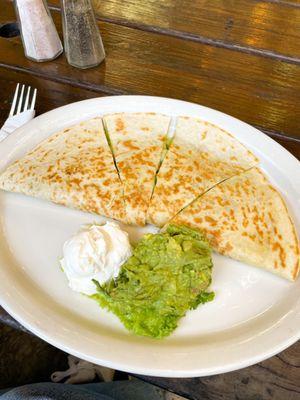 Chicken Pesto Quesadilla