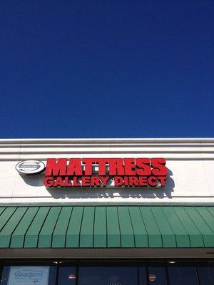 Mattress Gallery Direct Storefront.